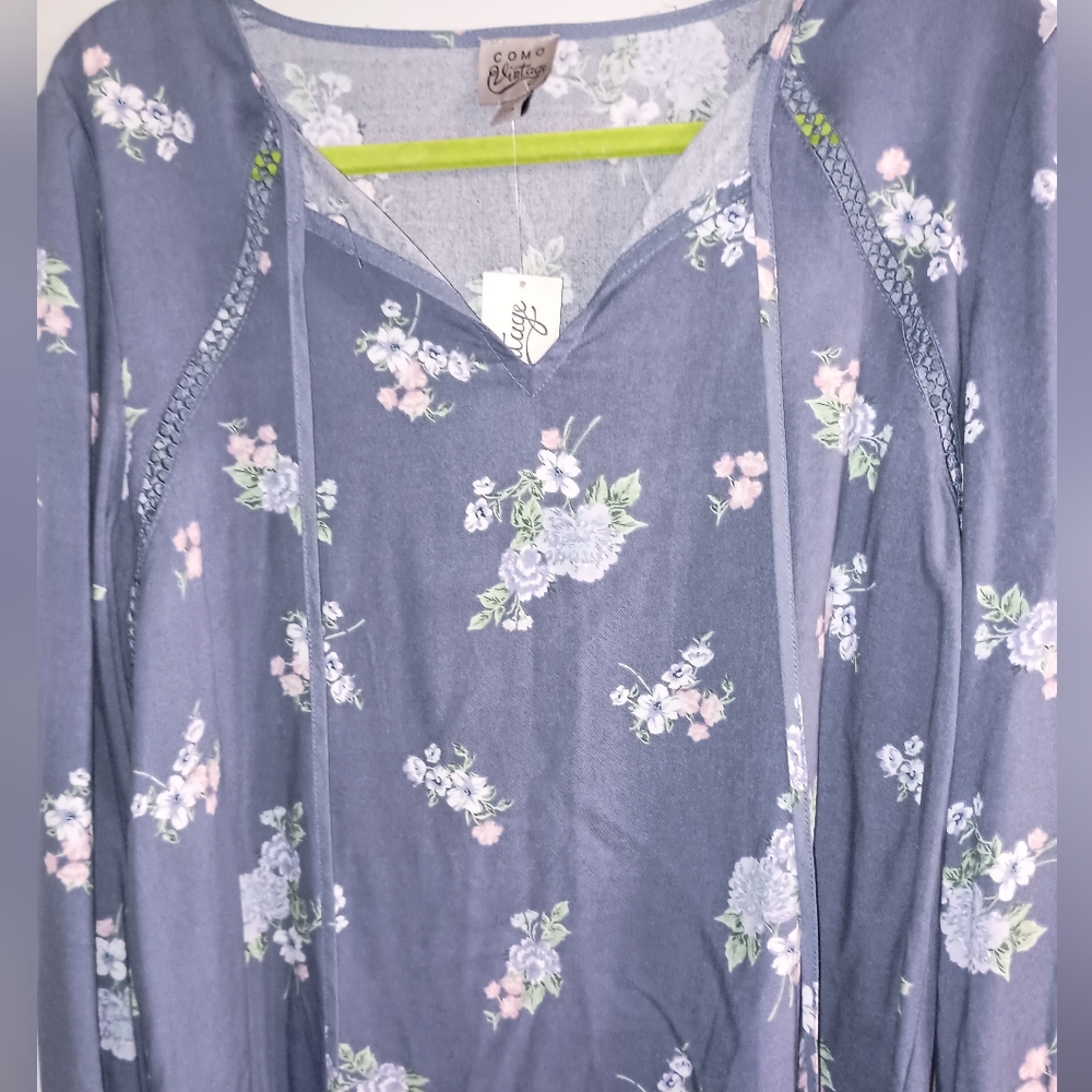 NWT long sleeve Periwinkle Shirt